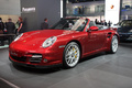 Porsche 911 Turbo cabriolet Rouge AV