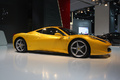 Ferrari 458 Italia Jaune Profil