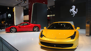 Ferrari 458 Italia Jaune + Rouge