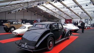 Voisin C25 noir 3/4 arrière droit