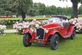 Alfa Romeo 6C rouge 3/4 avant gauche