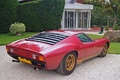 Lamborghini Miura SV rouge 3/4 arrière droit