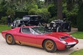 Lamborghini Miura SV rouge 3/4 avant droit