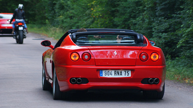 Ferrari KBRossoCorsa DII 575 SuperAmerica rouge Etangs de Commelles
