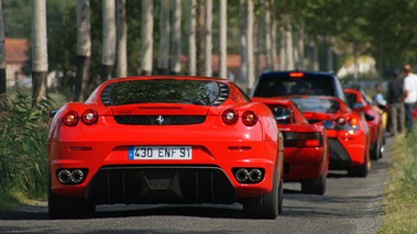 Ferrari KBRossoCorsa DII F430 rouge & TestaRossa rouge & 430 Scuderia rouge & 599 GTB Fiorano rouge haras