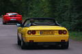 Ferrari KBRossoCorsa DII Mondial T cabriolet jaune & F430 rouge Etangs de Commelles