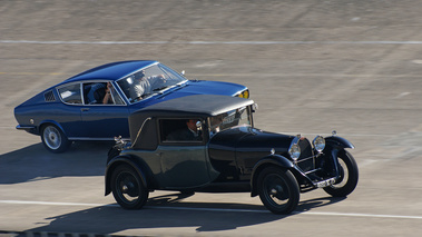 Montlhéry Autodrome Héritage Festival 2009 Bugatti noir/gris anneau