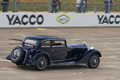 Montlhéry Autodrome Héritage Festival 2009 Delage D8S bleu ligne droite stands