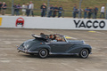 Montlhéry Autodrome Héritage Festival 2009 Mercedes 300S Cabriolet gris ligne droite stands