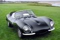 Jaguar XKSS, bleue, 3/4 avt drt