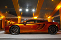 soirée de présentation - McLaren MP4-12C orange profil