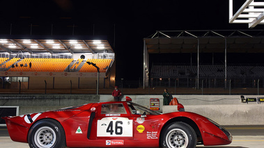 Alfa Romeo 33 Gr.4 rouge Le Mans Classic 2008 profil