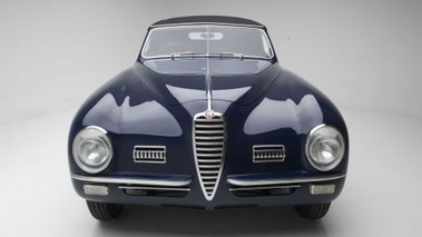 Alfa Romeo 6C Super Sport bleue face avant 