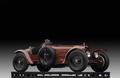 Alfa Romeo 8C 2300 Monza bordeaux 3/4 avant droit