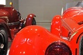 Alfa Romeo 8C 2900 Mille Miglia rouge courbures d'ailes