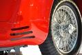 Alfa Romeo 8C 2900 Mille Miglia rouge prises d'air roue arrière