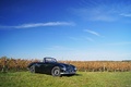 Aston Martin DB2 Cabriolet vert foncé 3/4 avant droit 2