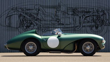 Aston Martin DB3S profil