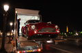 Aston Martin DB4 GT Zagato bordeaux Tour Auto 2009 3/4 avant camion plateau