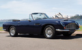 Aston Martin DB6 Volante bleue profil 