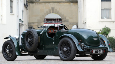 Bentley 4 1/2 litre BRG 3/4 arrière gauche