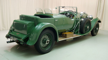 Bentley 8 Litre verte 3/4 arrière droit