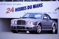 Bentley Continental T Grise Mulliner 3/4 avant gauche Le Mans