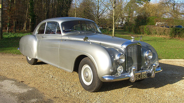 Bentley Continental Type R gris 3/4 avant droit