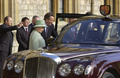 Bentley State Limousine et la reine