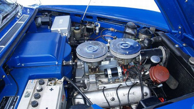 BMW 503 Cabriolet Bleue moteur
