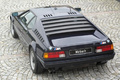 BMW M1 noire 3/4 arrière gauche