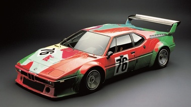 BMW M1 Warhol, 3/4 avant gauche