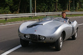 Arnolt-Bristol Bolide gris Bruxelles 3/4 avant gauche travelling 2