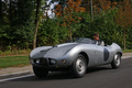 Arnolt-Bristol Bolide gris Bruxelles 3/4 avant gauche travelling 4