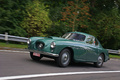 Bristol 405 Coupe vert 3/4 avant gauche travelling penché 2