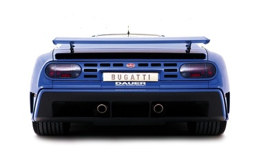 Bugatti EB110 Dauer Bleue face arrière