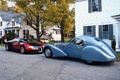 Bugatti Type 57 Atlantic bleu & Veyron noir/rouge