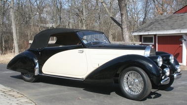 Bugatti Type 57C, 1939, Drophead Coupe, noire+blanche 3-4 avd