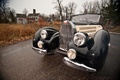 Bugatti Type 57C, 1939, Drophead Coupe, noire+blanche, face