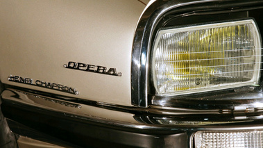 Citroen SM Chapron Opera détail optique avant droite 