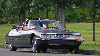 Citroën SM Présidentielle gris Le Vésinet 3/4 avant droit 4