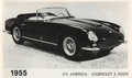 Ferrari 375 America Cabriolet 1955 3/4 avant droit