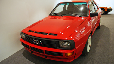 D'Ieteren Galerie - Audi Quattro SWB rouge 3/4 avant gauche 2