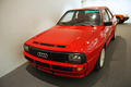 D'Ieteren Galerie - Audi Quattro SWB rouge 3/4 avant gauche 2