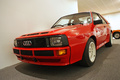 D'Ieteren Galerie - Audi Quattro SWB rouge 3/4 avant gauche