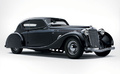 Delage D8-120 Aerosport Coupé noir 3/4 avant droit