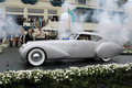 Delage D8-120 S Pourtout Aero Coupe gris Pebble Beach 2003 profil