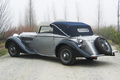 Delahaye 135 Chapron Coupe des Alpes grise 3/4 arrière