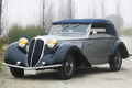 Delahaye 135 Chapron Coupe des Alpes grise 3/4 avant gauche