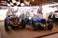 Delahaye 135 Sport bleu Retromobile 2008 3/4 avant droit